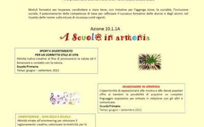 PON APPRENDIMENTO E SOCIALITA’ – PUBBLICIZZAZIONE