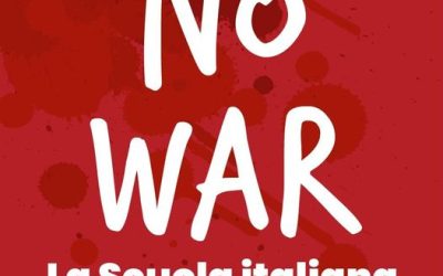 NO WAR La Scuola Italiana Ripudia La Guerra