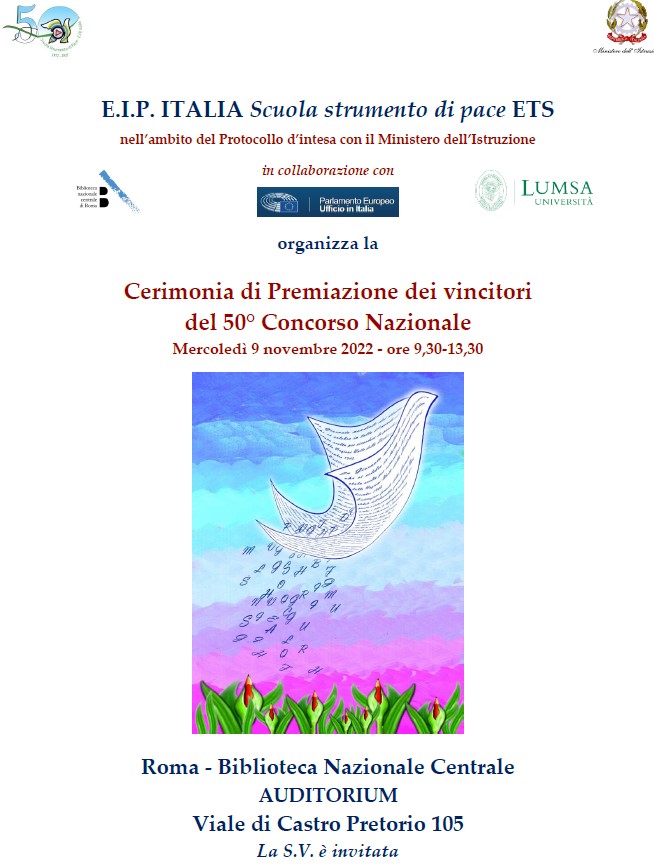 Premiazione E.I.P. Italia – Scuola Strumento di Pace